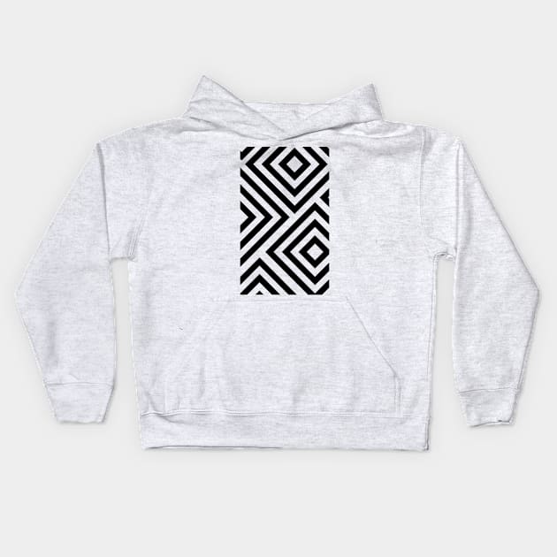 Polygon Kids Hoodie by ganola